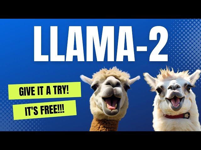 Llama 2 - FREE ChatGPT Competitor - How To Use And Access