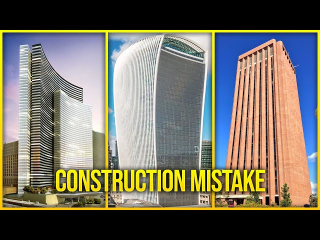 The Biggest Construction Mistakes Around The World [Worst Structural Failures In History]