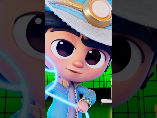 Kid Cowboy uses his laser lasso at the Kids' Choice Awards 2025! #shorts