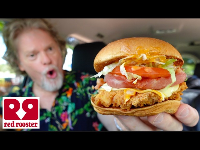 Red Rooster Chicken BLT Burger Review