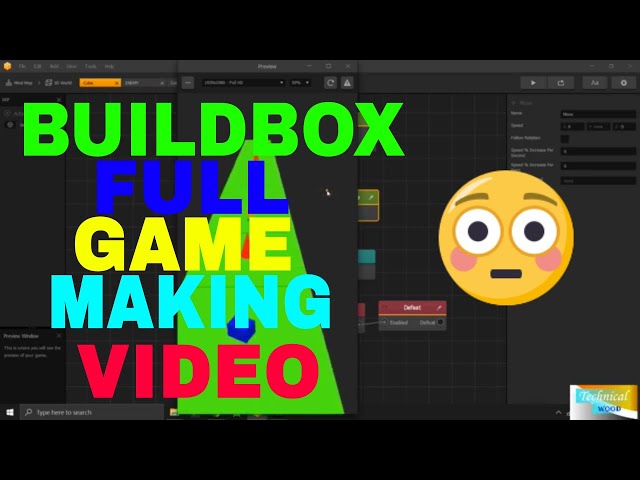 Buildbox full video || Making A Simple Video Game With Buildbox || Making Your First Buildbox Game