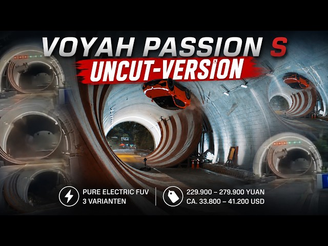 Voyah Passion S: Uncut-Video soll spektakulären 360°-Loop beweisen