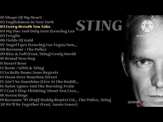 STING & The Police Best Playlist
