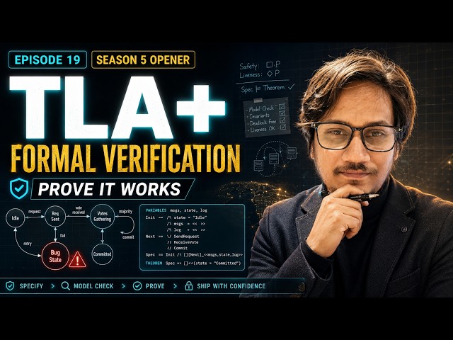 Formal Verification with TLA+ : Episode 19