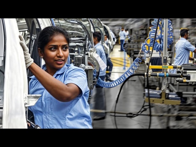 India Car Factory: Kia & MG Production line – How they Build Indian vehicles (Manufacturing process)
