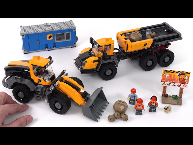 LEGO City Dump Truck & Front Loader is classic brick-built toy goodness #NotAd 60494