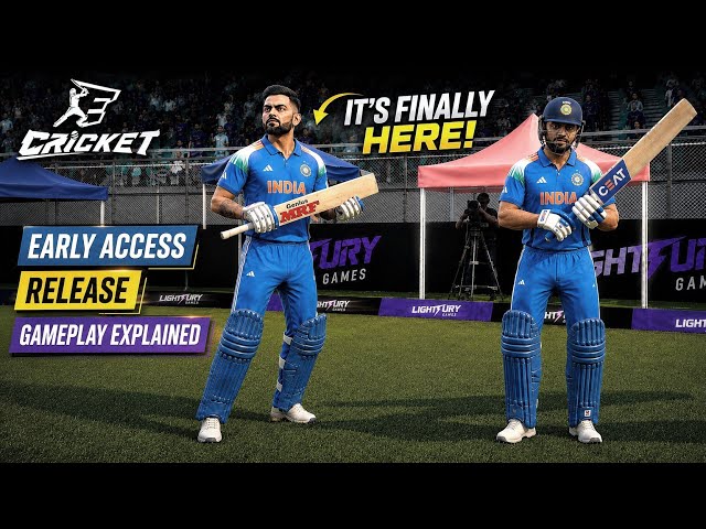 😱 FINALLY! E CRICKET EARLY ACCESS IS HERE | GAMEPLAY EXPLAINED 🔥