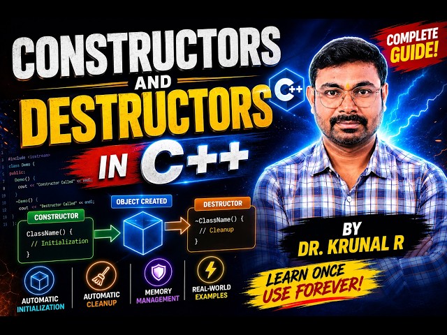 Constructors and Destructor