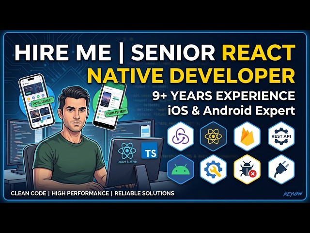 Video introduction For Upwork ( React Native Developer )