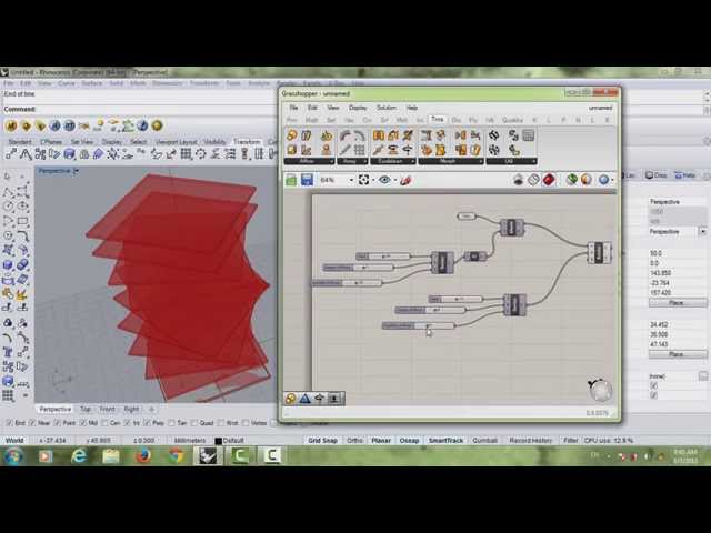 Grasshopper tutorial #16 - (move, rotate & scale)