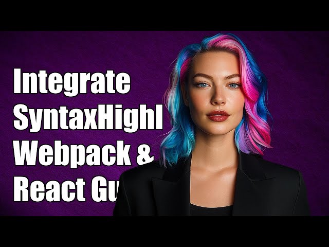 Integrating SyntaxHighlighter with Webpack and React: A Step-by-Step Guide