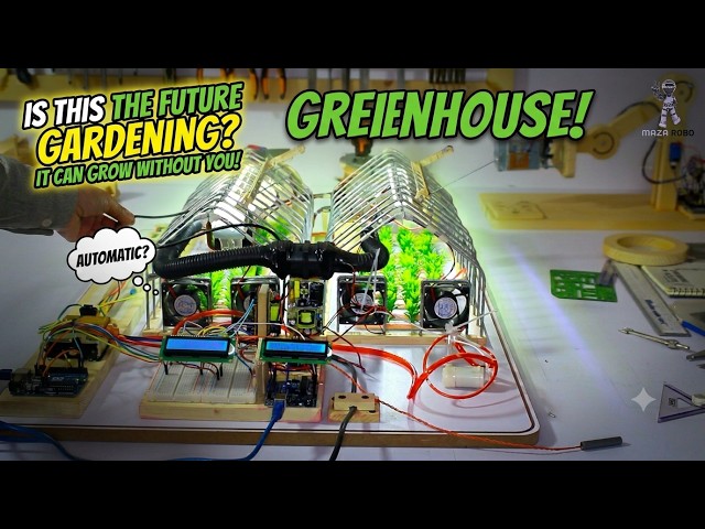 Smart Greenhouse using Arduino #arduino #arduinoproject 