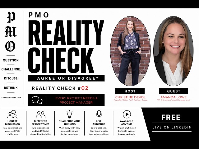 Does Every Project Need a Project Manager? | PMO Reality Check #02