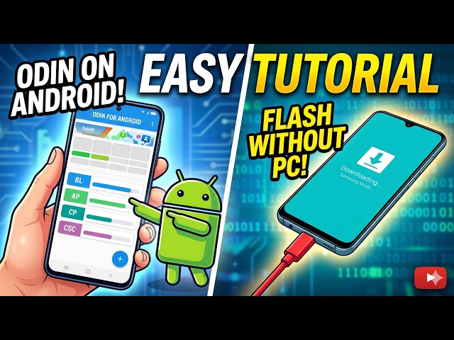 Odin for Android | Flash Firmware, Custom Recovery, Kernel and Odin files without PC!  | Brokkr