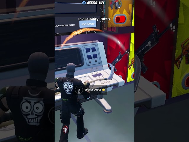 How to Become Invincible and Fly in Fortnite MEGA 1v1 Map! #fortnite #fortnite2025 #gaming #guide