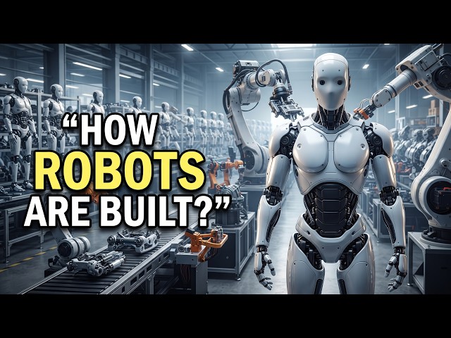 Inside an AI Robot Factory — How Humanoid Robots Are Built