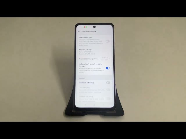 How to Change Hotspot Password on OPPO A5 Pro | Personal Hotspot Password Settings