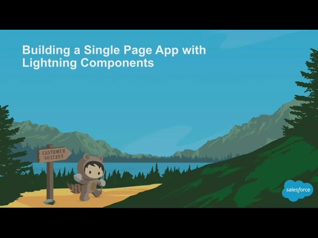 Building Single Page Apps with Lightning Components (2)