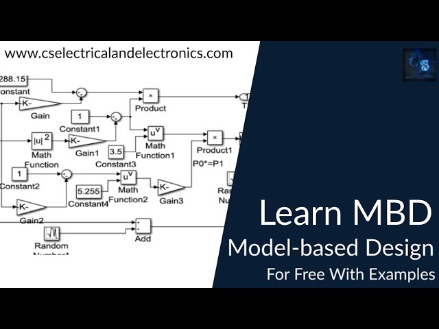 Learn Model Based Design (MBD) For Free Of Cost With Simulink Files