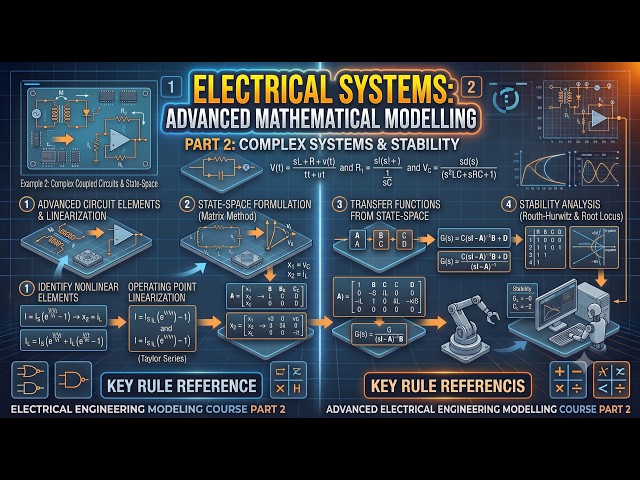 Mathematical Modelling of Electrical Systems || Control Systems