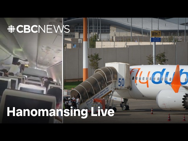 How the mid-air struggle aboard a FlyDubai flight unfolded | Hanomansing Live