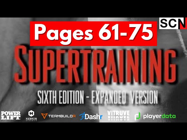 Read Supertraining in a Year | Pages 61-75 #hypertrophy #brain #hormones