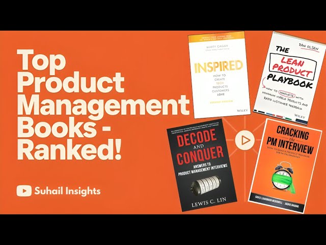 Best Product Management Books Compared | Must Read Books for Product Managers