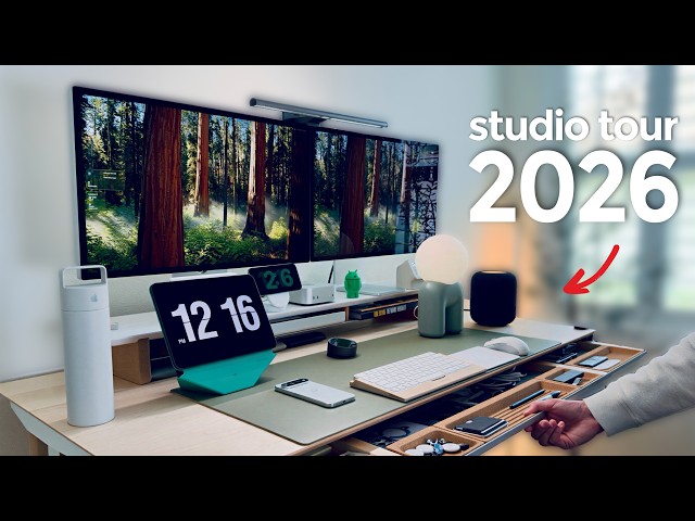 My Dream YouTube & 9–5 Studio | Complete Home Office Tour