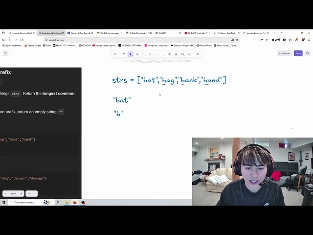 Neetcode 250: Arrays & Hashing #5 Longest Common Prefix 7-7-26