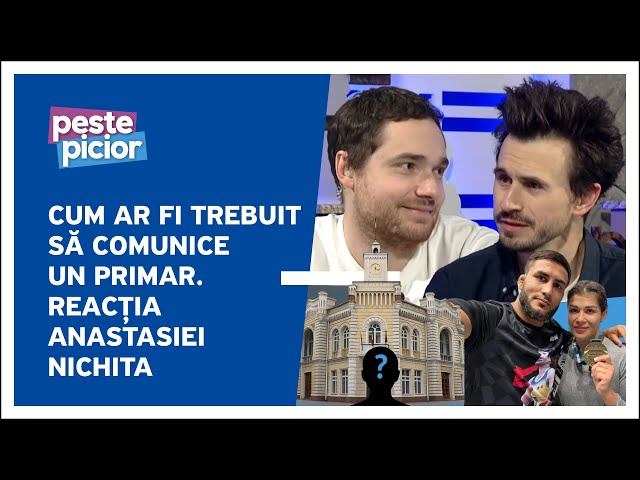 Peste Picior - Cum ar fi trebuit să comunice un primar. Reacția Anastasiei Nichita