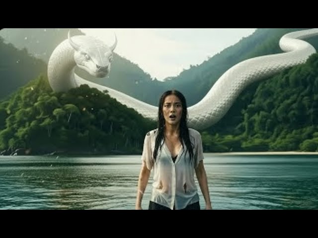 Survival A Girl Alone in the Jungle A Giant Python Lurking on the Beach