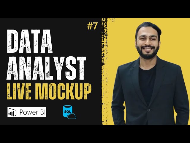 LIVE Data Analyst Mock Interview | SQL + Power BI Real Questions Asked in Top MNCs