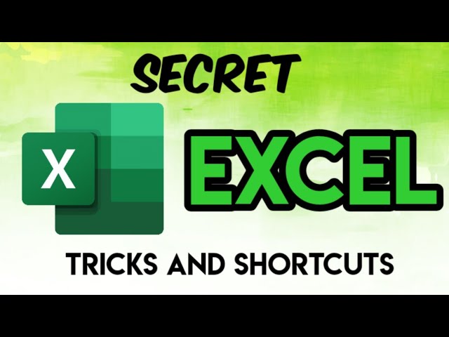 MS Excel Tricks|Excel Shortcut that saves your Time|Excel Tips and Tricks