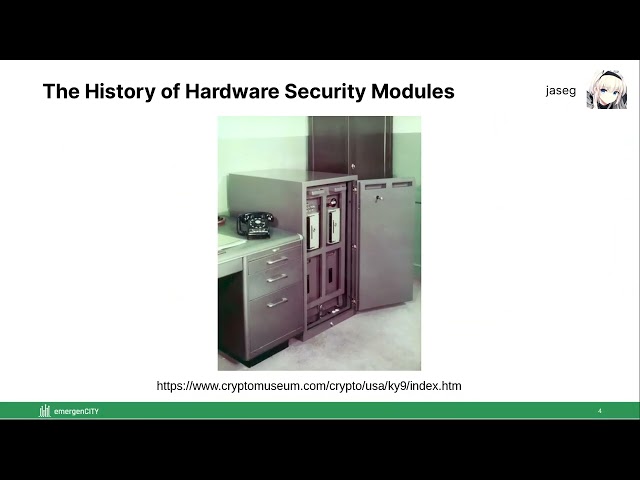 gpn20 - Can't touch this - DIY'ing a Hardware Security Module