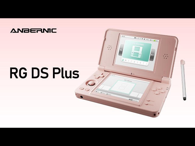 ANBERNIC RG DS Plus | Doble pantalla, pura genialidad