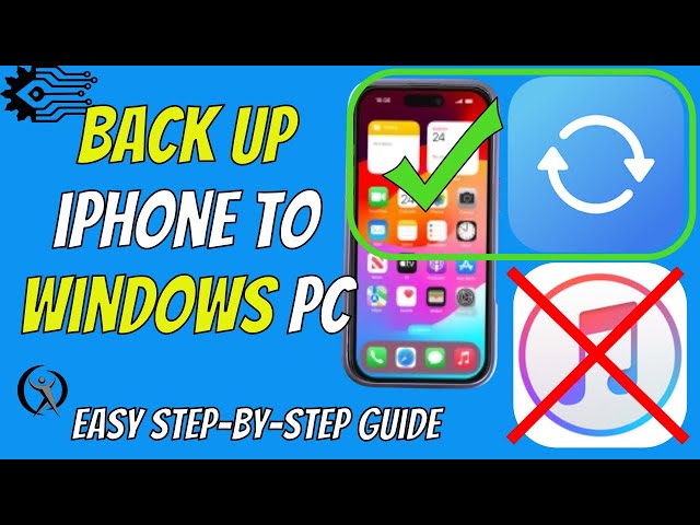 How to Back Up iPhone to PC or Laptop (2025) – Easy Step by Step Guide