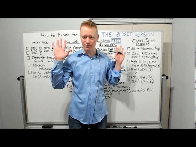 How To Prepare for AMC 10: BUDGET VERSION