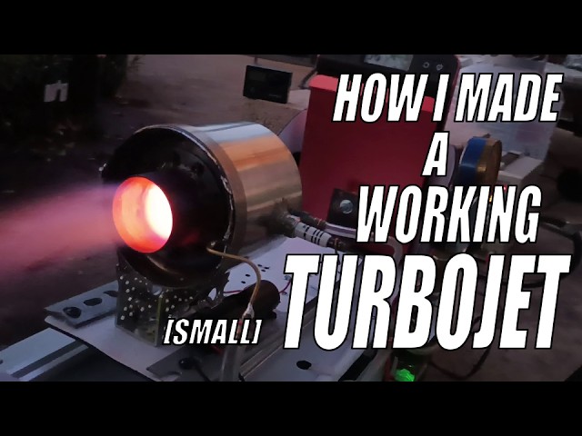 I built a small turbojet - for way less than you would expect