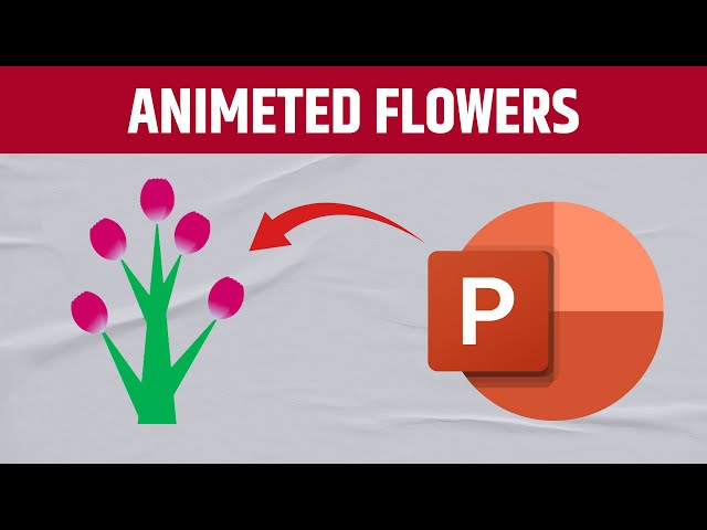 Flowers Animation in ppt | Microsoft powerpoint