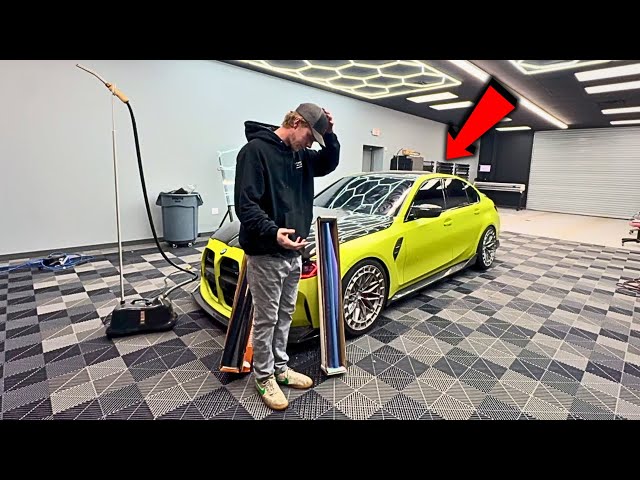ILLEGALLY TINTING MY BMW M3 COMPETITION…