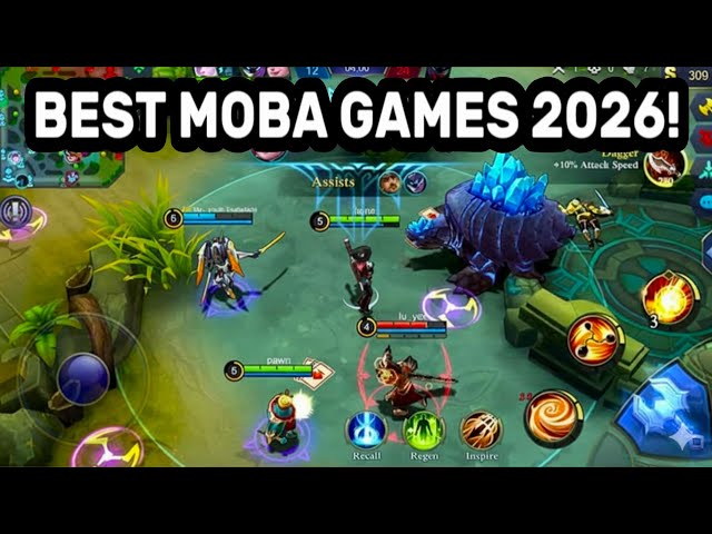 TOP 10 BEST MOBA GAMES FOR ANDROID 2026! | BEST ANDROID GAMES