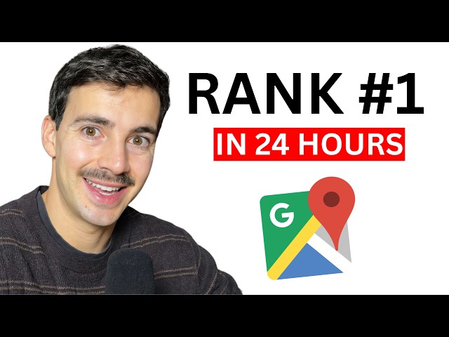 Google Business Profile SEO to Rank #1 on Google Maps (in 24 hours)
