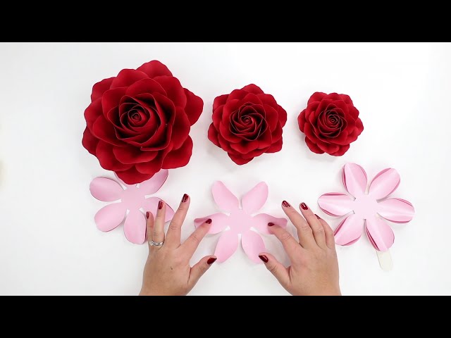 Easy Rose Template #2 Tutorial | In-Depth Explanations and Tips | Pearl Paper Flowers