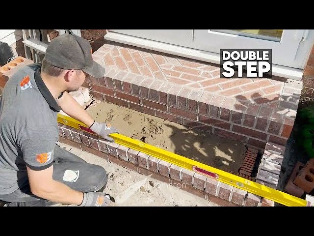 Bricklaying - Double Brick Step