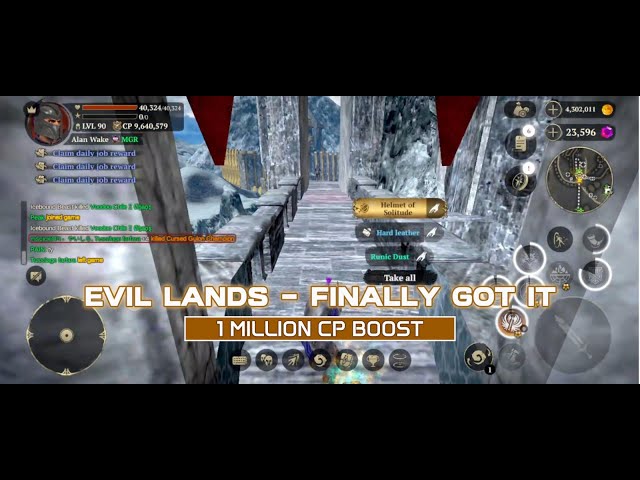 Evil Lands - This Legendary Hat Changed Everything! +1M CP