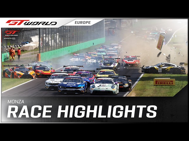 Race Highlights | Monza | GT World Challenge Europe powered by AWS