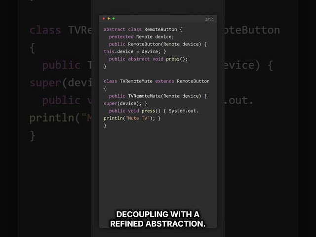 Bridge Pattern: Flexible Code with Abstraction