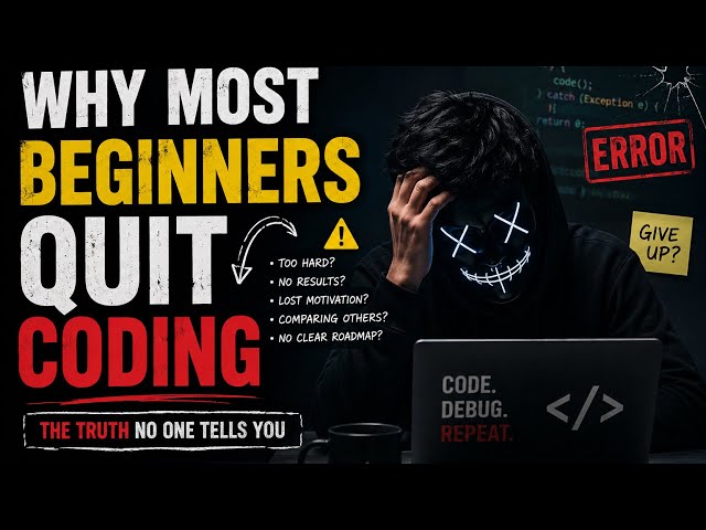 Why 90% of Beginners Quit Coding (Don’t Be One)|| dev dairy