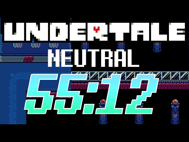 UNDERTALE Speedrun | Neutral in 55:12