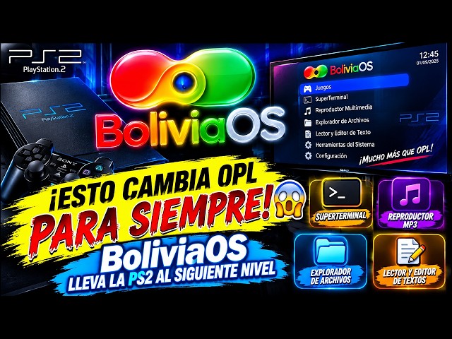 🚨 OPL just took a HUGE step on PS2! 😱🎮 Meet BoliviaOS